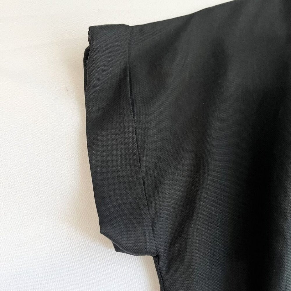FRANK AND OAK BLACK BELTED MINI SHIRT DRESS 2510240 - XS - Picture 5 of 8